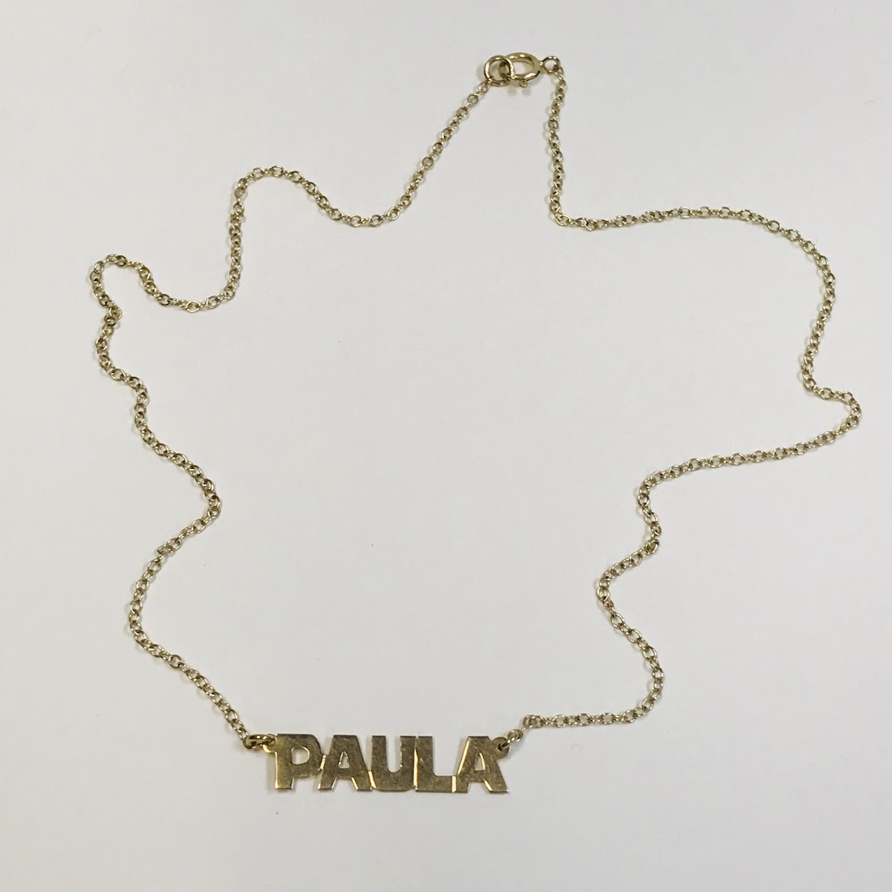 9K Gold "Paula" Necklace