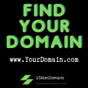 Logo of GSheetDomains