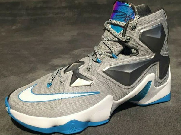 Heres What Nike LeBron XIII 13 Looks Like in Grey and Blue