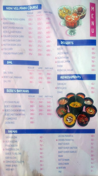 Bebe Di Rasoi menu 3