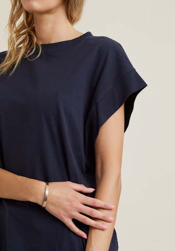 Me Mien | Zwart shirt met mouwtjes