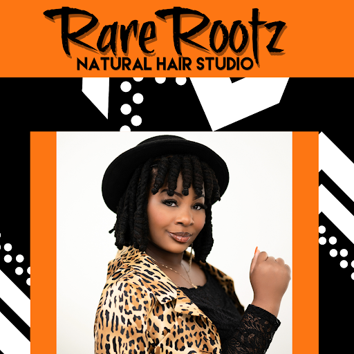 Rare Rootz Natural Hair Studio logo