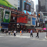 times square in new york city in New York City, United States 