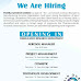 We are hiring for below position at Pontika Aerotech Limited