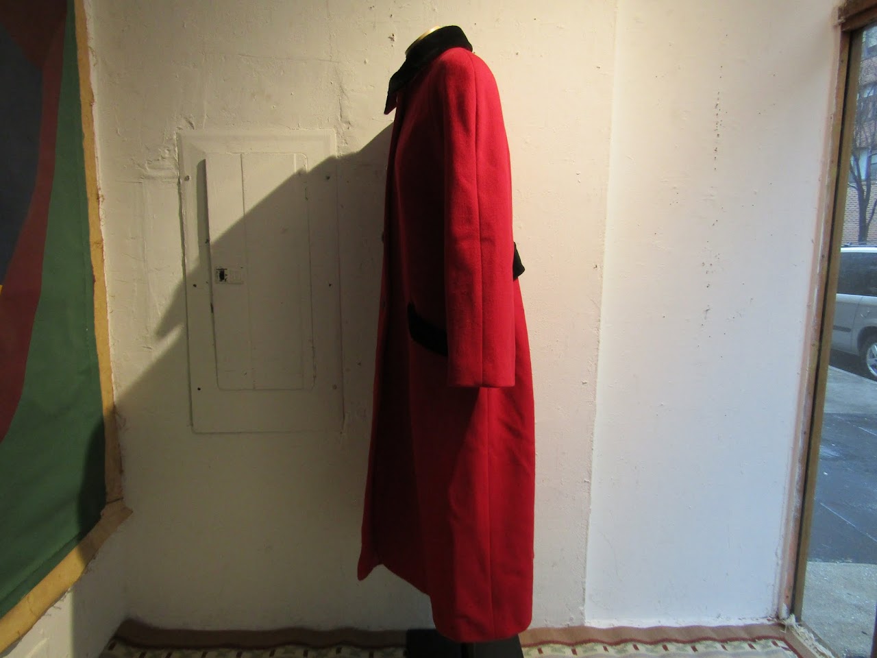 Vintage Christian Dior Full-length Wool Coat