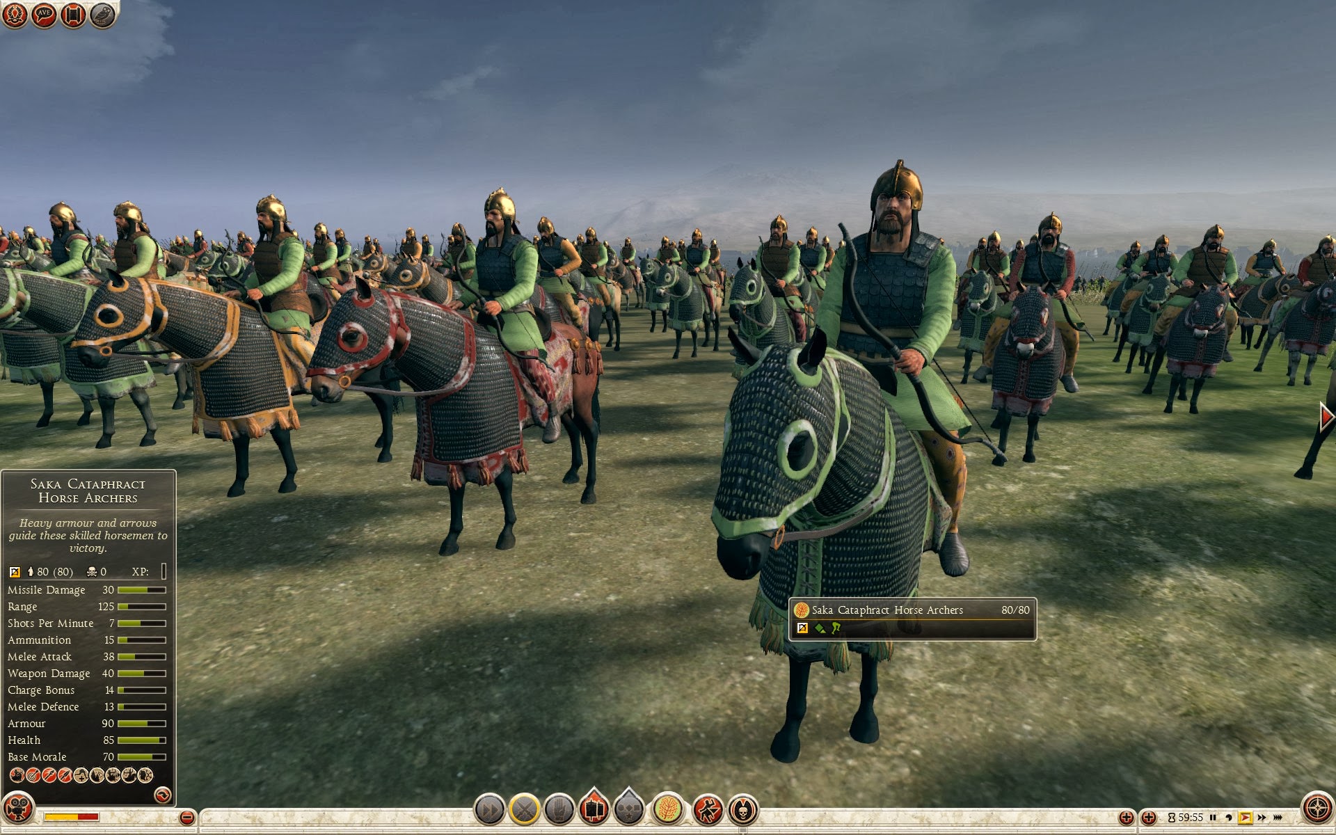 Saka Cataphract Horse Archers