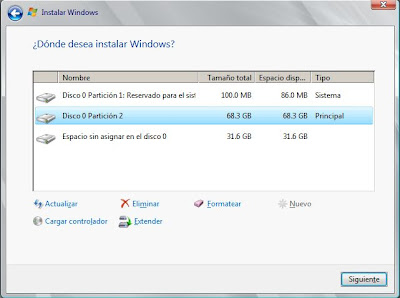 Instalar Microsoft Windows Server 2008 Standard R2 x64 en un equipo nuevo