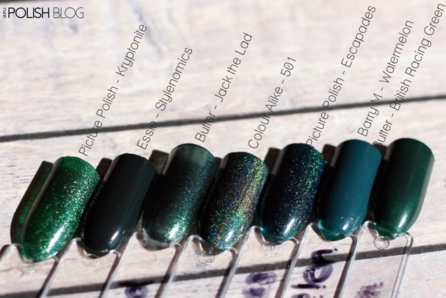 7-Shades-of-Green-Nailpolish-4