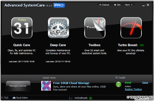 IObit Advanced SystemCare PRO 5.3.0