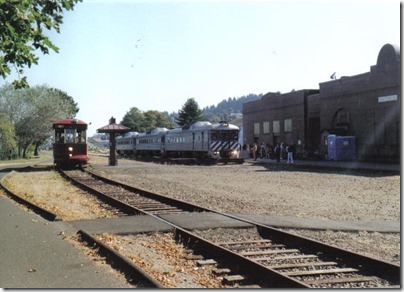 Lewis & Clark Explorer at the Astoria Depot on September 24, 2005