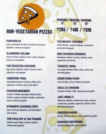 L'Antica Pizzeria menu 