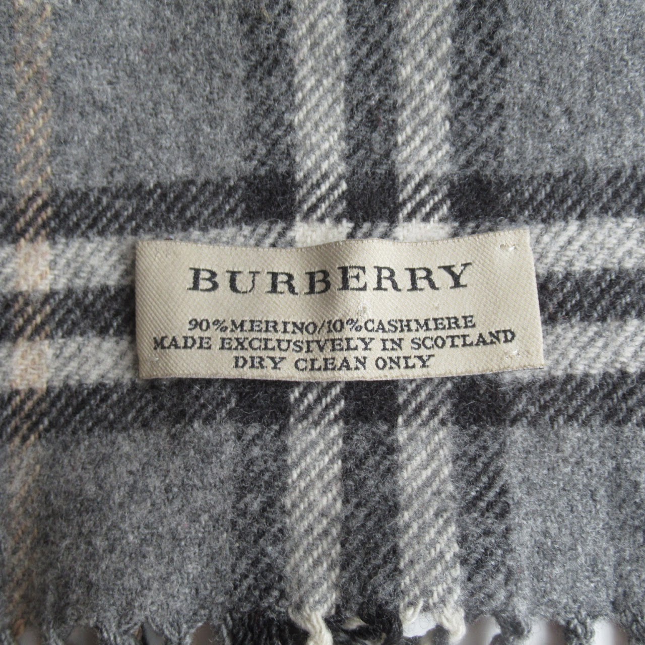 Burberry Plaid Scarf