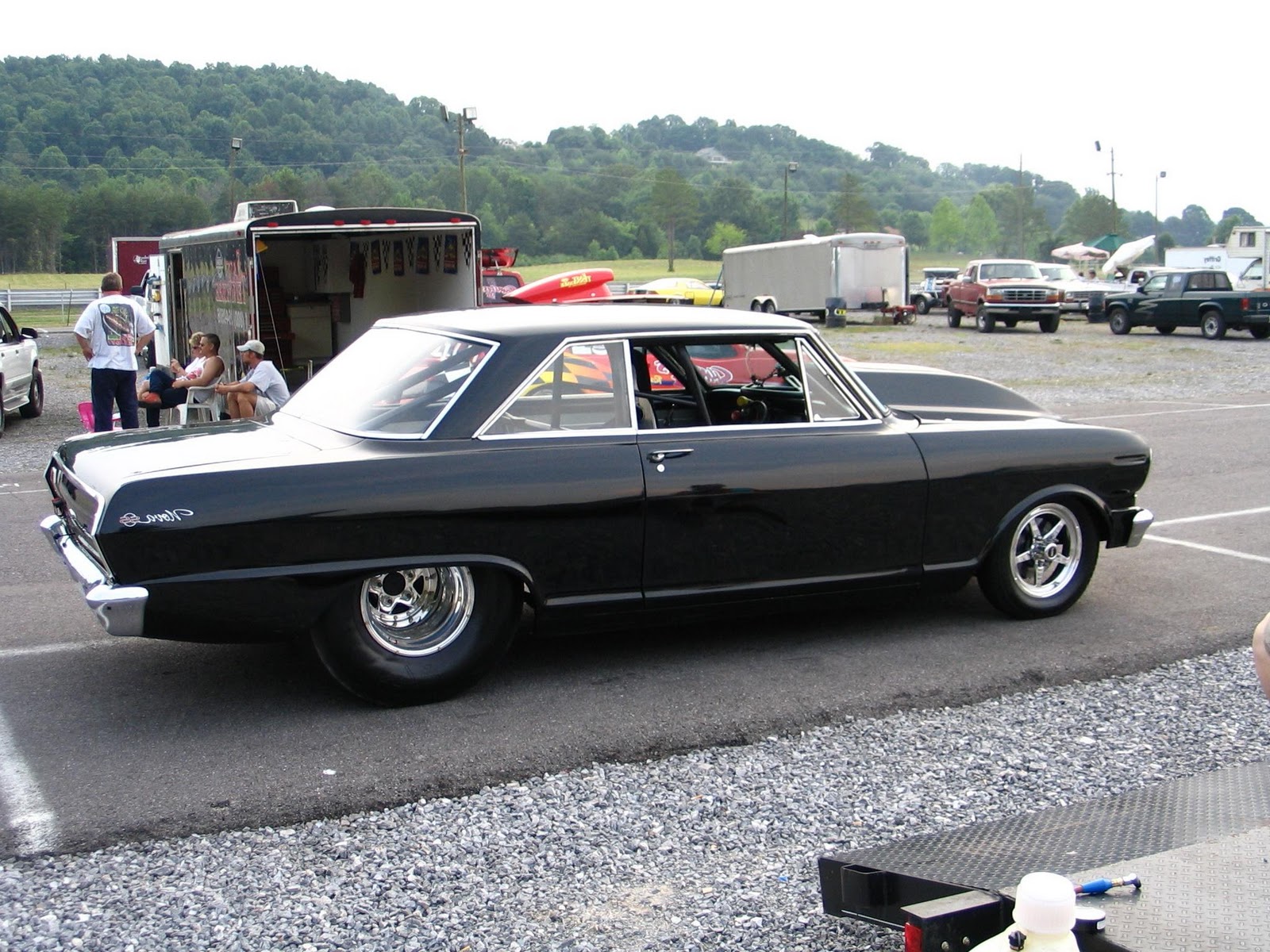 1964 Chevy II pro bracket car,