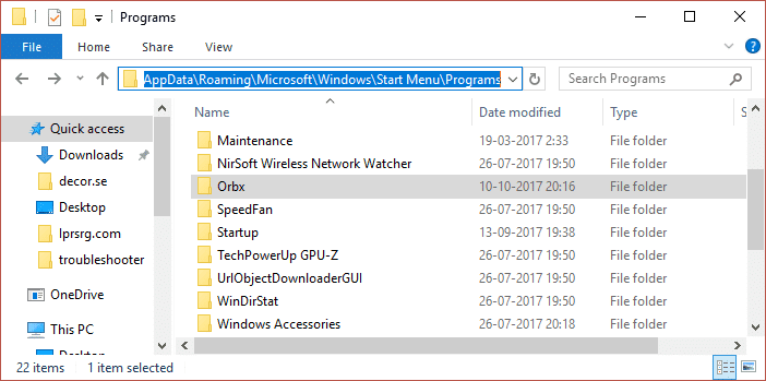 ลบไฟล์ Todo ในโฟลเดอร์ Orbx