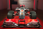 Hamilton's 2010 McLaren F1 car was auctioned in track-ready condition.
Picture: REUTERS