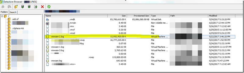 Those are some BIG log files you have there buddy!