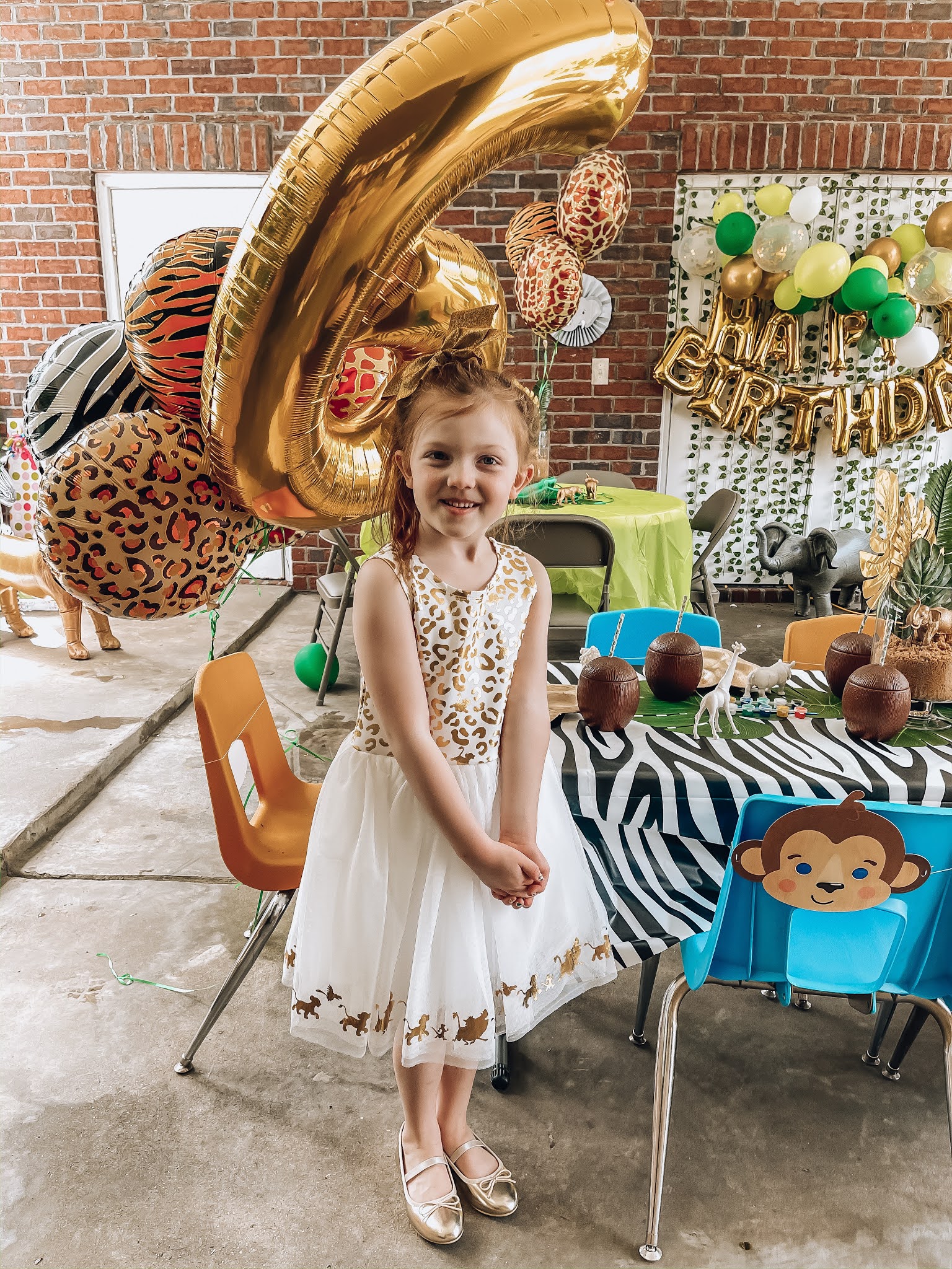 Madeline's Lion King 6th Birthday Party - Something Delightful Blog #partyideas #kidsbirthdayparty #lionkingparty #wildoneparty #safariparty #animalprintparty