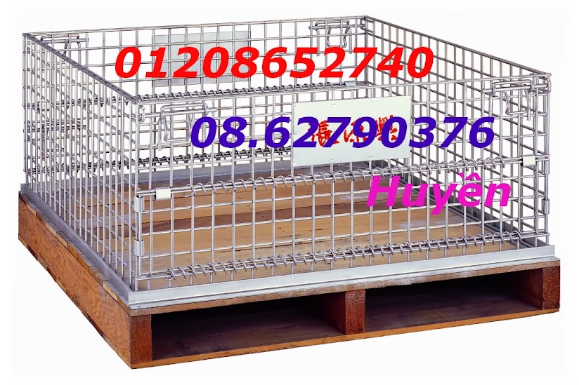 Chuyên cung cấp lồng thép, lồng trữ hàng, lồng thép xi mạ, lồng sắt, pallet lưới