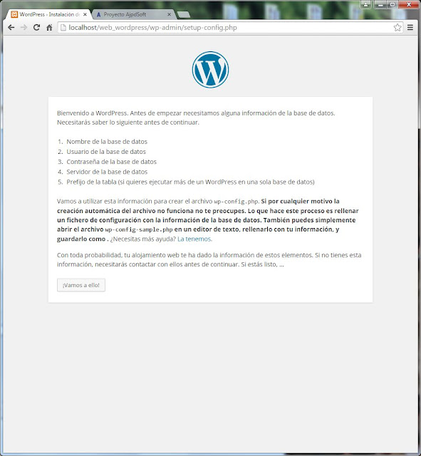 Descarga e instalacin del CMS WordPress 4.1.1