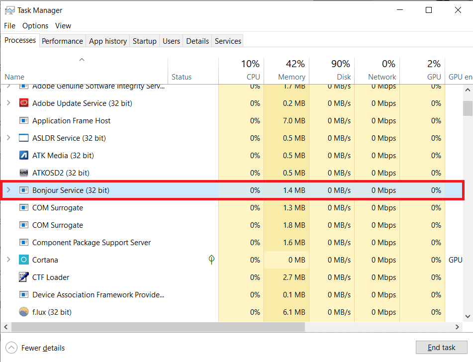 Windows 10의 Bonjour 서비스란 무엇입니까?  Bonjour 서비스를 비활성화하거나 완전히 제거하는 방법