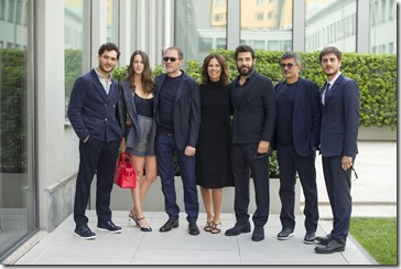 Roberta Armani, Alessandro Tersigni,Chiara Martegiani, Valerio Mastandrea, Edoardo Leo, Paolo Genovese e Luca Marinelli - SGP