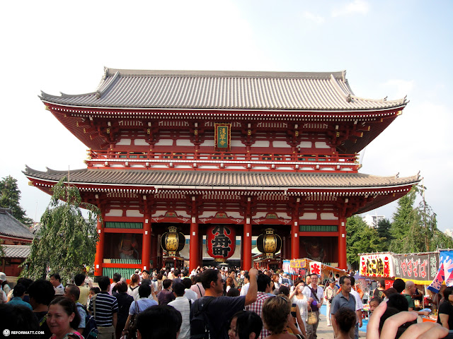 Asakusa Kannon Temple in Asakusa, Japan 