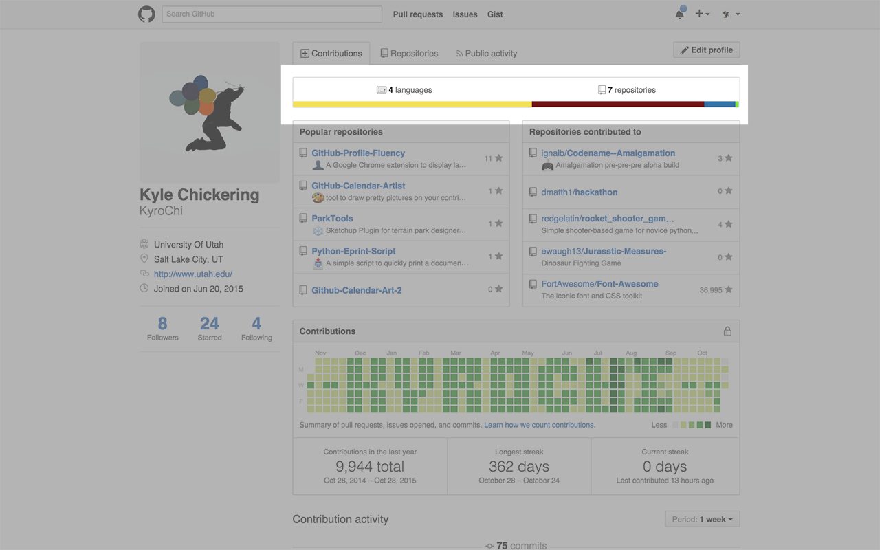 Profile Fluency for GitHub Preview image 0