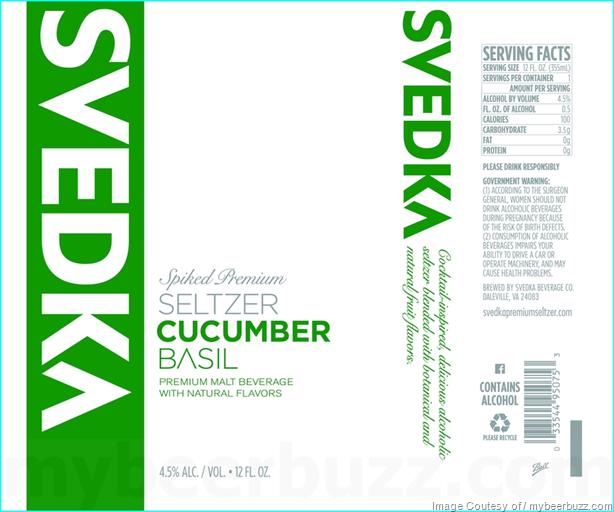 Svedka Spiked Premium Seltzer - Constellation Brands / Ballast Point