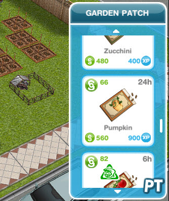 sims freeplay thanksgiving quest pumpkin