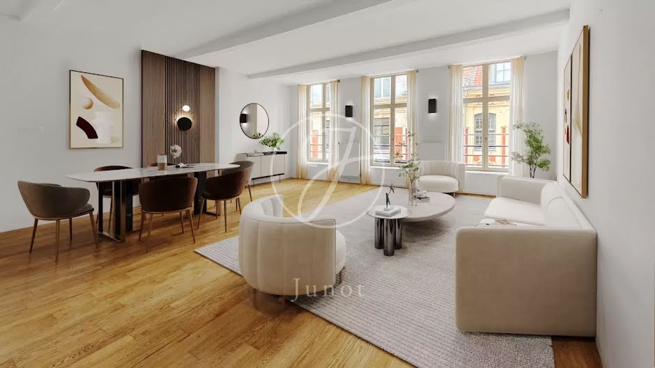 Vente appartement 3 pièces 101.3 m² à Lille (59000), 500 000 €