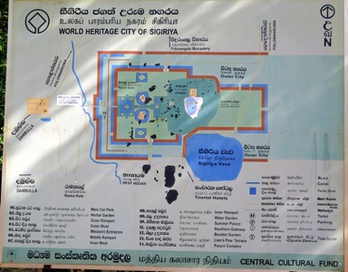 Sigiriya Map