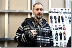 seen backstage ahead of the Marni show during Milan Men's Fashion Week Fall/Winter 2018/19 on January 13, 2018 in Milan, Italy.