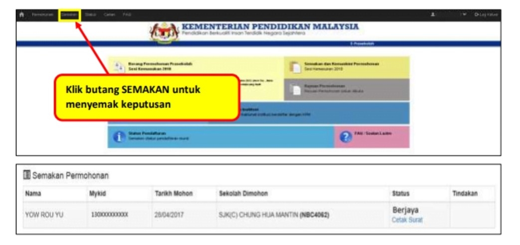 Pendaftaran pra sekolah 2022 online