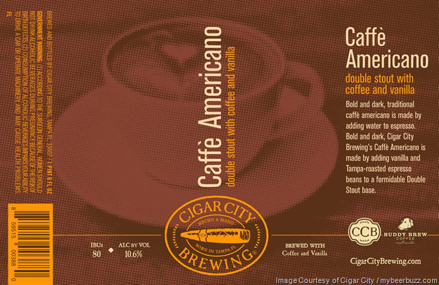 Cigar City Updating Caffé Americano