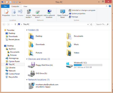 Windows 8.1, การแสดงตัวอย่างสาธารณะ, Windows Blue, คุณสมบัติ, การปรับปรุง