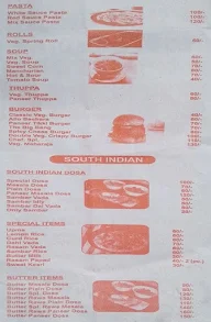 Shri Balaji South Indian And Chinese Restaurant menu 3