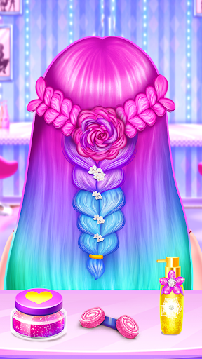 Screenshot Fashion Braid Hair Salon Games