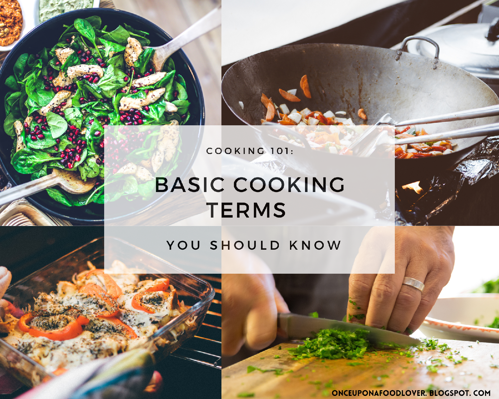 12 Basic Cooking Terms You Should Know