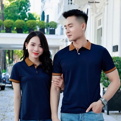 Áo Phông Polo Đôi Có Cổ Đủ Size, Đủ Màu - ChipxinhXK