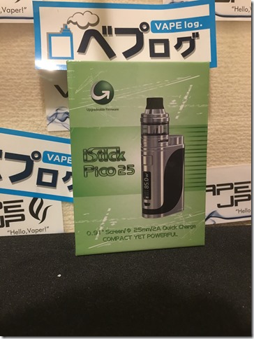 IMG 8630 thumb%255B3%255D - 【ついにｷﾀ━(ﾟ∀ﾟ)━!!!!正当後継機】「Eleaf iSTICK PICO 25 With ELLO KIT」【レビュー】~これは今年もEleafがVAPE界を席巻するかもね~編~