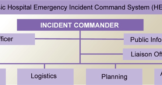 Hospital Incident Command System Chart