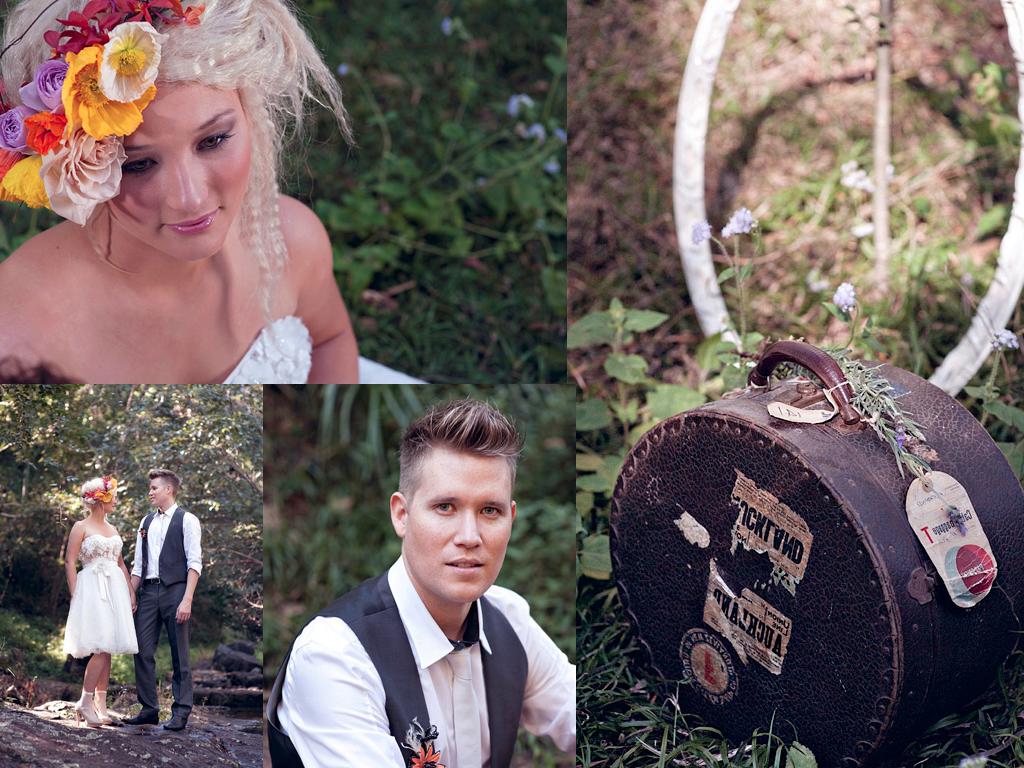 bohemian wedding style and