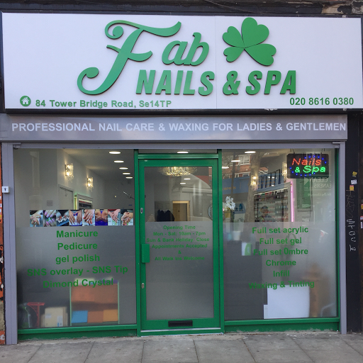 Fab Nails & Spa logo