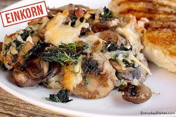 Lazy Stuffed Mushrooms With Einkorn Recipe