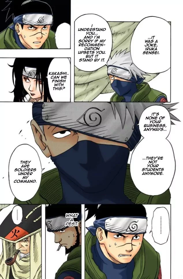 Chapter 35 Iruka Vs. Kakashi Page 10