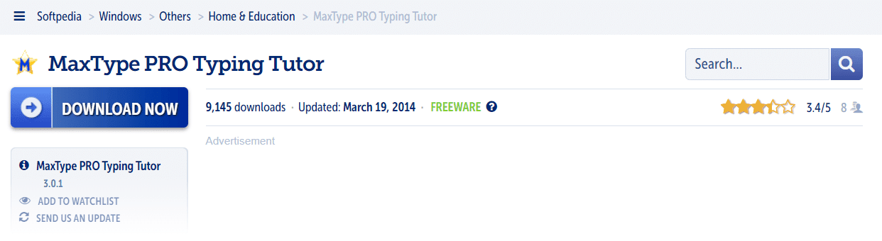 MaxType PRO Typing Tutor