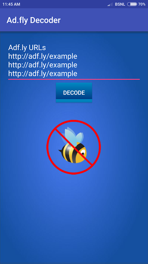   Adfly Decoder- screenshot 