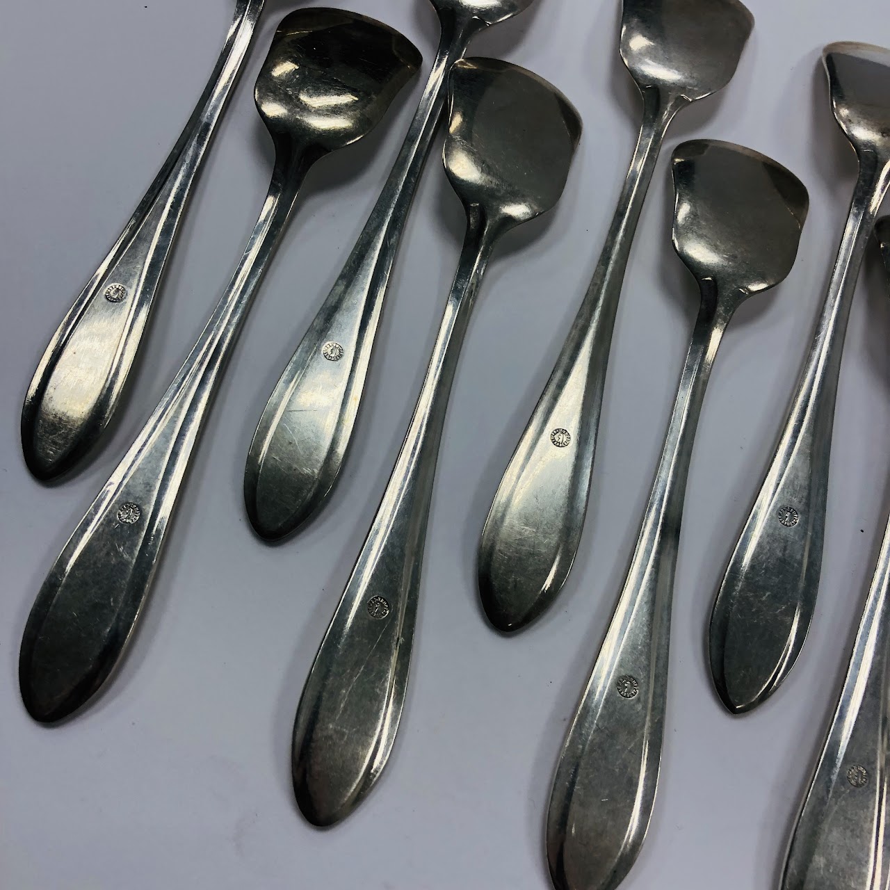 Art Krup Berndorf Ice Cream Spoon Lot