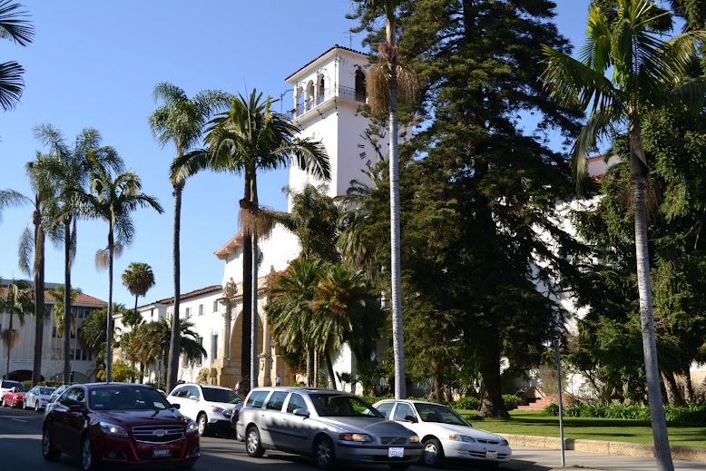 Здание суда Санта-Барбары, Санта-Барбара, Калифорния (Santa Barbara County Courthouse)