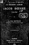 Le Philosophe Allemand Jacob Boehme (1888,in French)